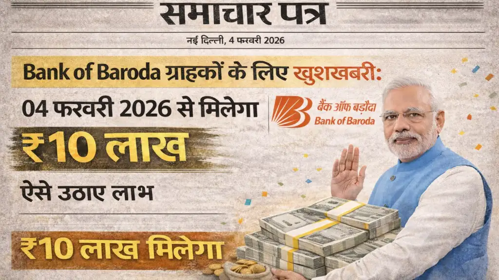 Bank of Baroda 10 lakh personal loan